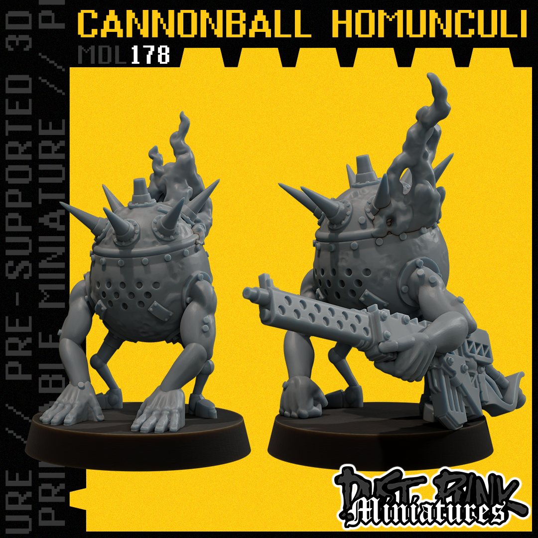 MDL178 CANNONBALL HOMUNCULUS [PRE-SUPPORTED]
